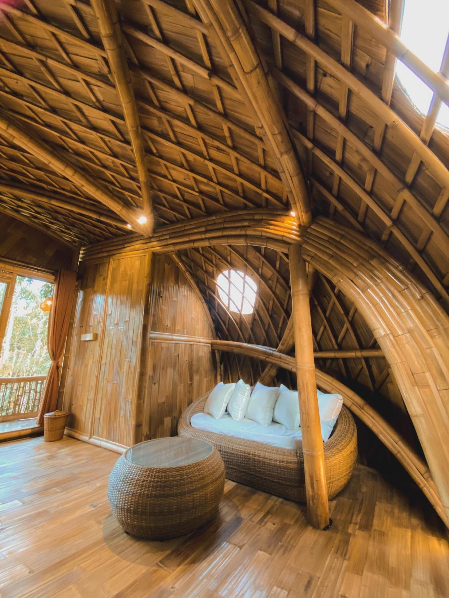Alamvaya Bali Bamboo House Villa Sidemen  Kültér fotó