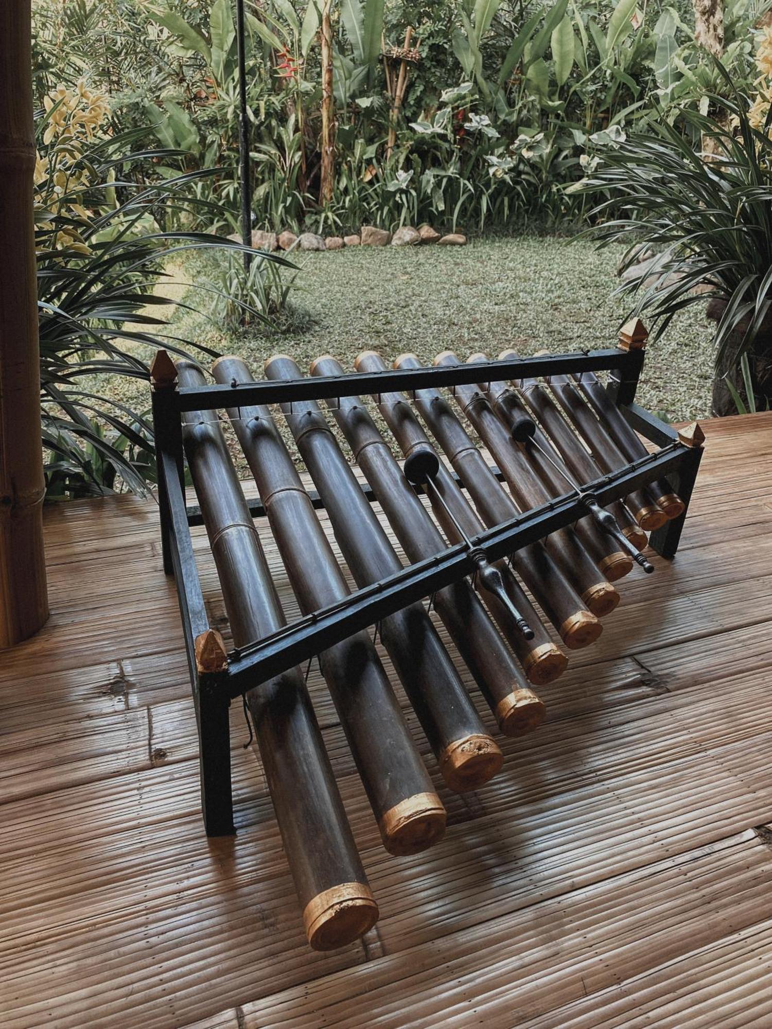 Alamvaya Bali Bamboo House Villa Sidemen  Kültér fotó