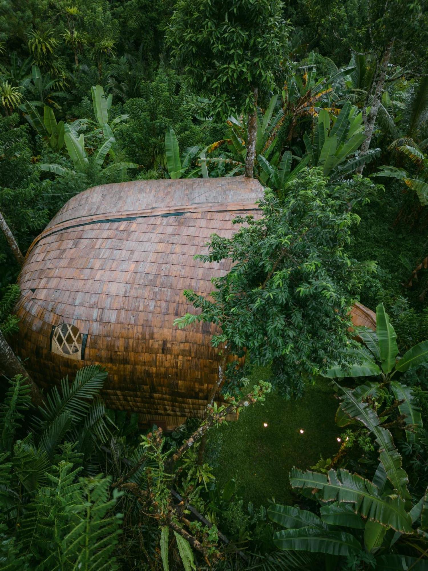 Alamvaya Bali Bamboo House Villa Sidemen  Kültér fotó