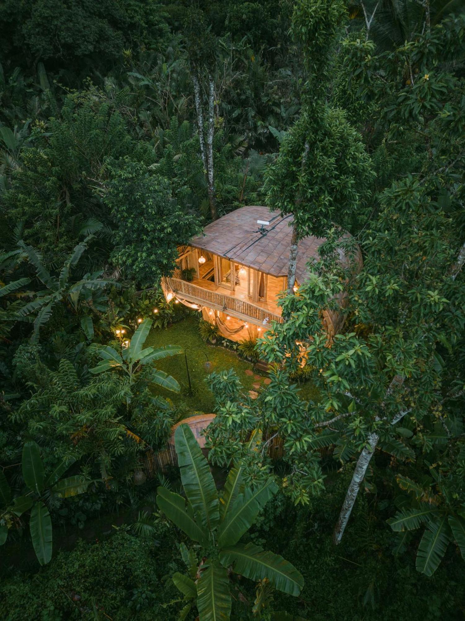Alamvaya Bali Bamboo House Villa Sidemen  Kültér fotó