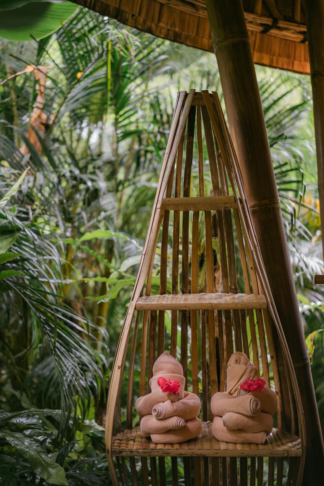 Alamvaya Bali Bamboo House Villa Sidemen  Kültér fotó