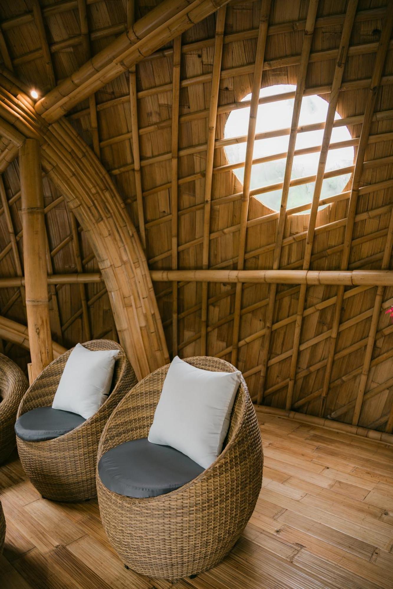 Alamvaya Bali Bamboo House Villa Sidemen  Kültér fotó