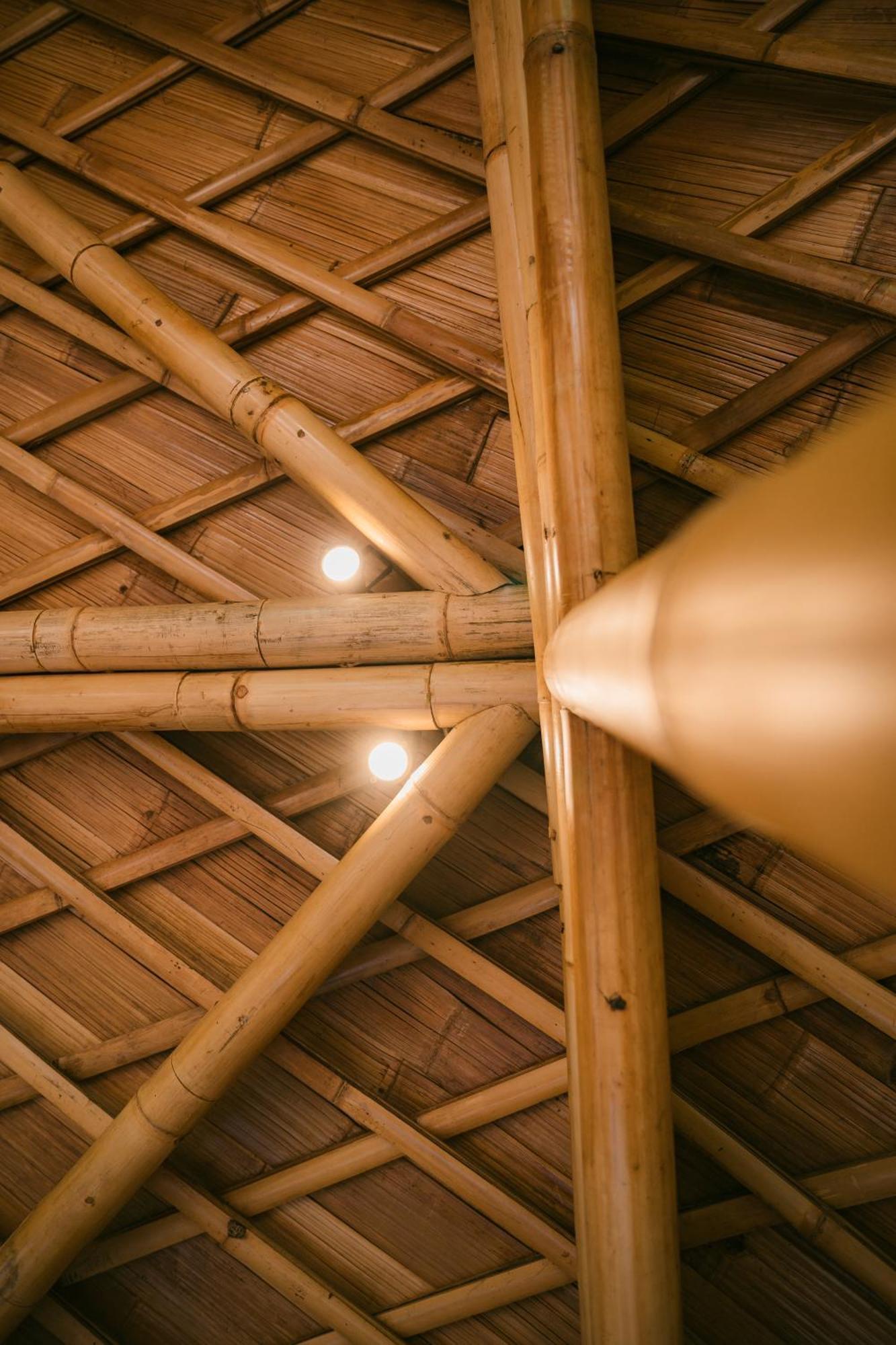 Alamvaya Bali Bamboo House Villa Sidemen  Kültér fotó