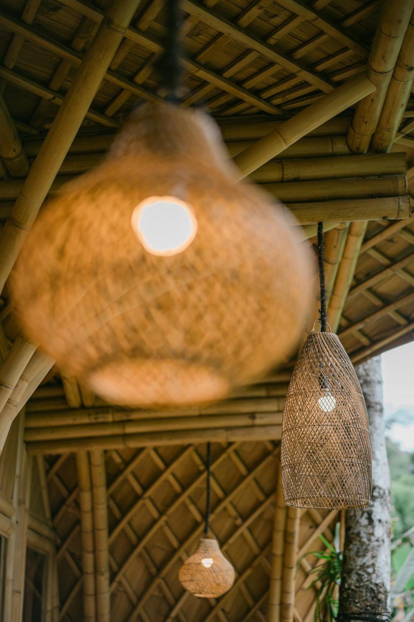 Alamvaya Bali Bamboo House Villa Sidemen  Kültér fotó