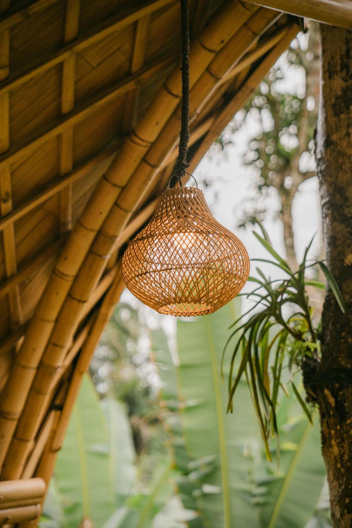 Alamvaya Bali Bamboo House Villa Sidemen  Kültér fotó