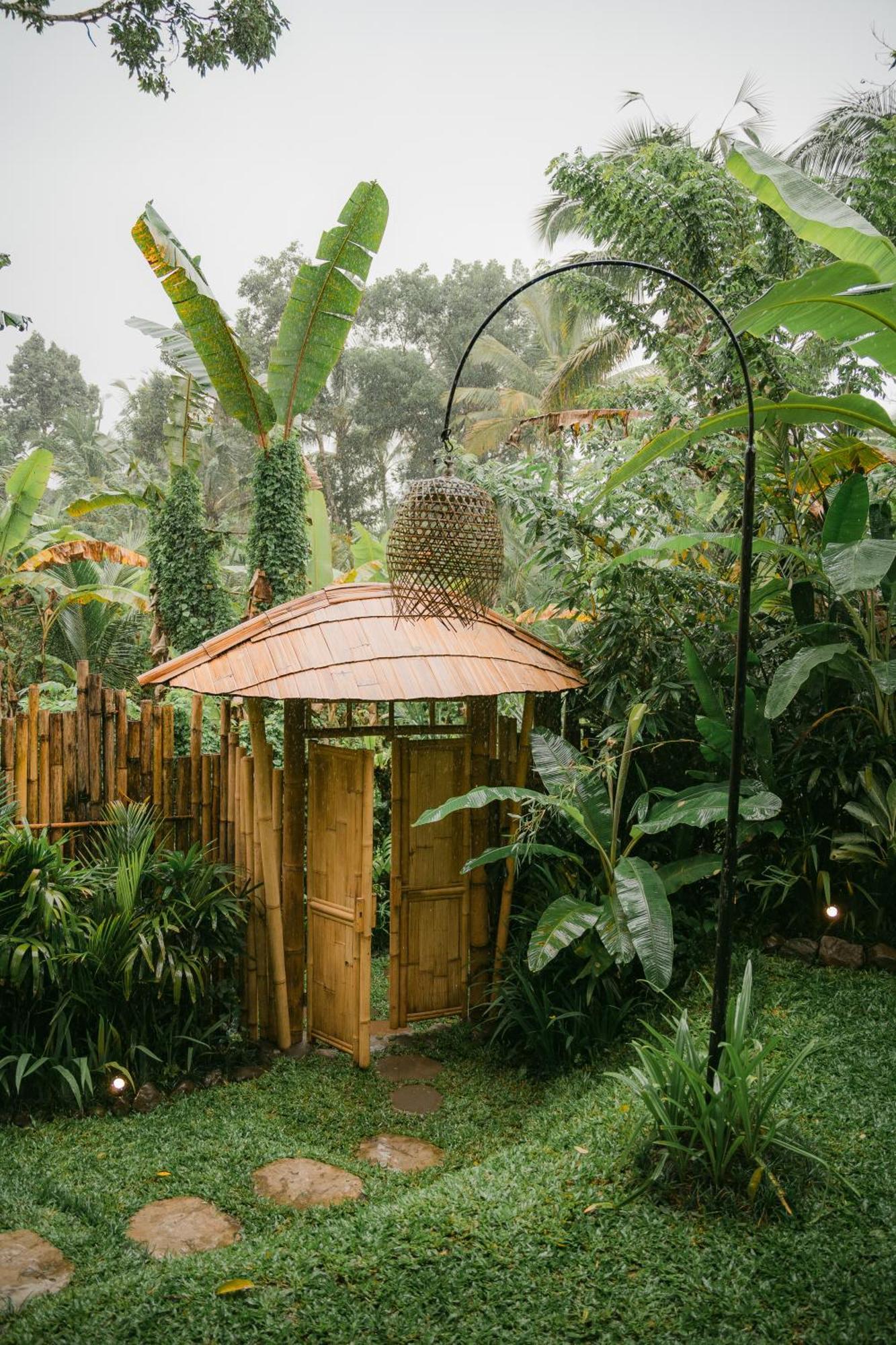 Alamvaya Bali Bamboo House Villa Sidemen  Kültér fotó