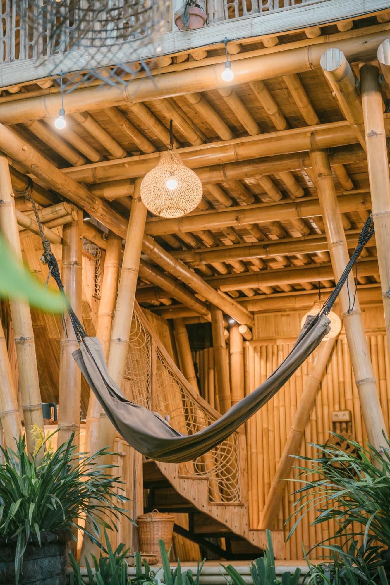 Alamvaya Bali Bamboo House Villa Sidemen  Kültér fotó